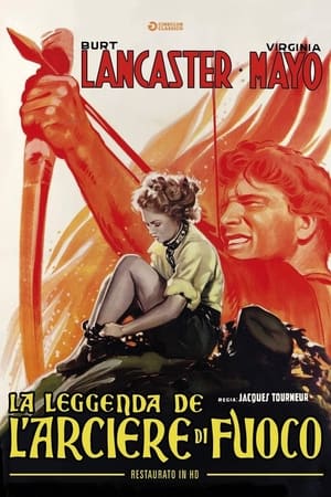 Poster La leggenda dell'arciere di fuoco 1950