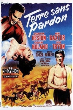 Poster Terre sans pardon 1956