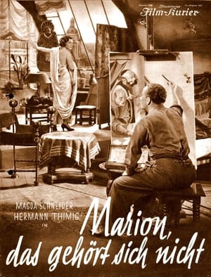Poster Marion, das gehört sich nicht 1933