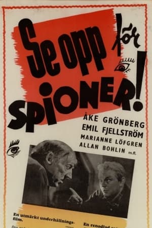 Poster Se opp för spioner! (1944)