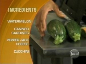 Chopped Yucca, Watermelon, Tortillas