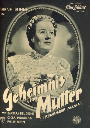 Poster Geheimnis der Mutter 1948