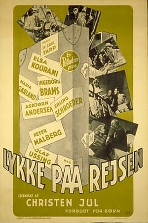 Lykke paa rejsen poster