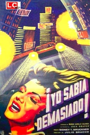 Poster ¡Yo sabia demasiado! (1960)