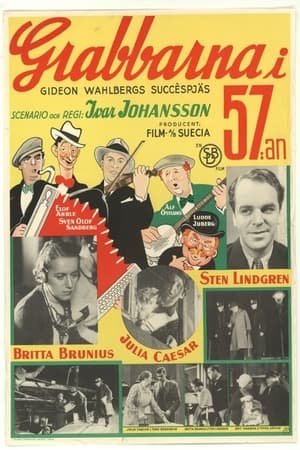 Poster Grabbarna i 57:an (1935)