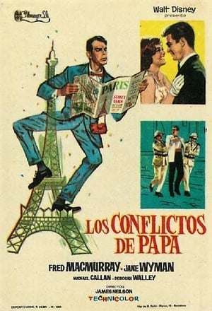 Poster Los conflictos de papá 1962