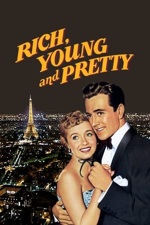 Poster Riche jeune et jolie 1951