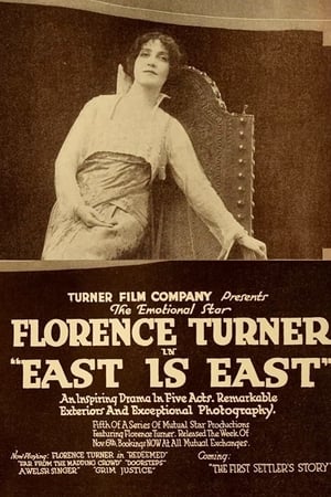 Poster East Is East 1916