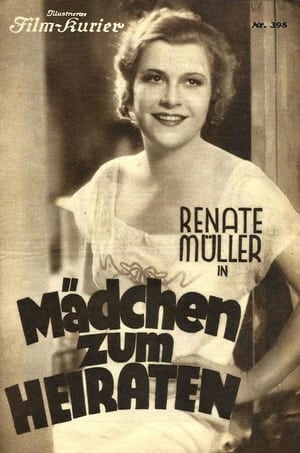 Poster Mädchen zum Heiraten (1932)