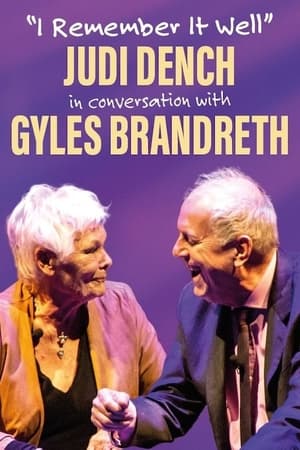 Poster I Remember It Well: Dame Judi Dench in Conversation with Gyles Bandreth (2022)