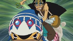 Image Time to Fight Back! Usopp’s Quick Thinking and Fire Star!