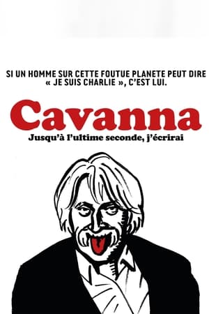 Poster Cavanna, jusqu'à l'ultime seconde j'écrirai 2015