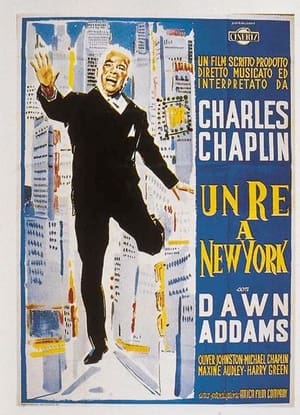 Poster Un re a New York 1957