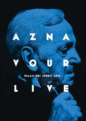 Poster Charles Aznavour v Paríži 2015