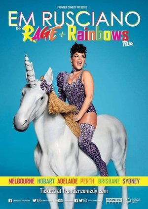 Póster oficial de la película Em Rusciano: Rage and Rainbows