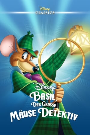 Poster Basil, der große Mäusedetektiv 1986