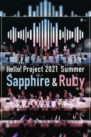Poster Hello! Project 2021 Summer ~Sapphire & Ruby~ 2021