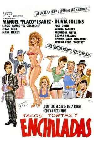 Poster Tacos, tortas y enchiladas 1990
