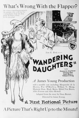 Poster Wandering Daughters (1923)