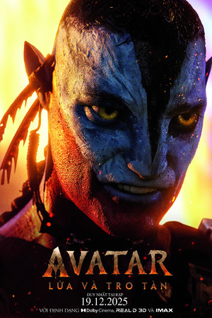 poster Avatar: Fire and Ash
