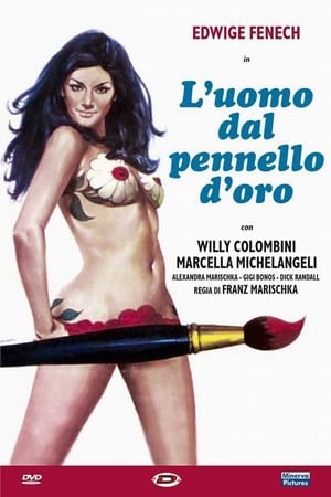 Poster El hombre con el pincel dorado 1969