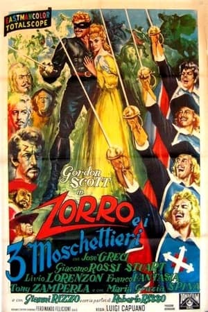 Image El Zorro y los tres mosqueteros