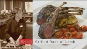 Image Grilled Rack of Lamb Dinner