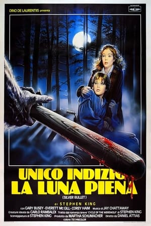 Poster Unico indizio la luna piena 1985