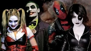 Super Power Beat Down Joker & Harley Quinn vs. Deadpool & Domino