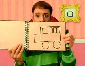 Blue's Clues Draw Along with Blue