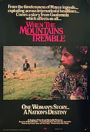 Poster When the Mountains Tremble (1983)