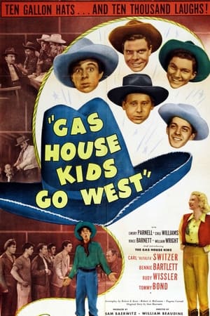 Poster Gas House Kids Go West 1947