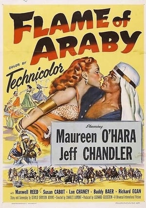 Poster Flame of Araby 1951