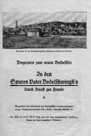 Poster In den Spuren Vater Bodelschwinghs 1931