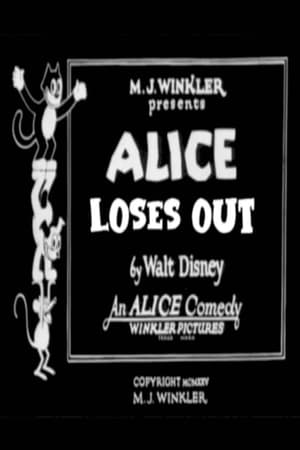 Poster Alice Loses Out 1925