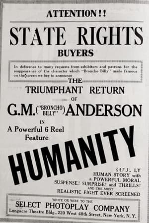 Poster Humanity (1917)