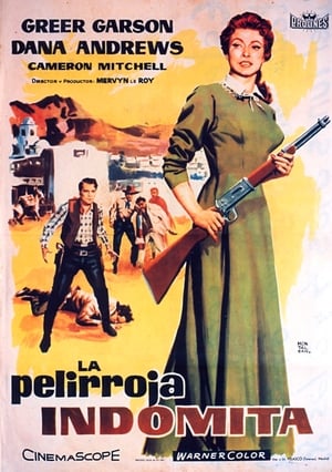 Poster La pelirroja indómita 1955