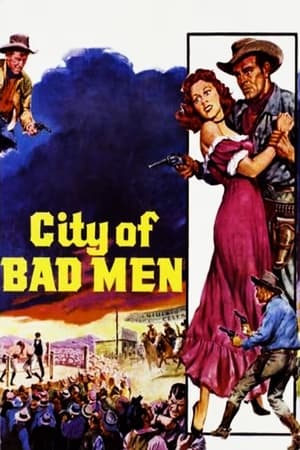 Poster City of Bad Men 1953