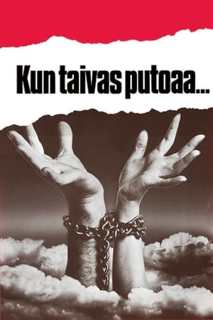 Poster Kun taivas putoaa… 1972