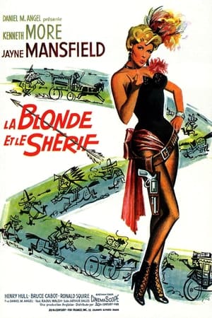 Poster La Blonde et le Shérif 1958