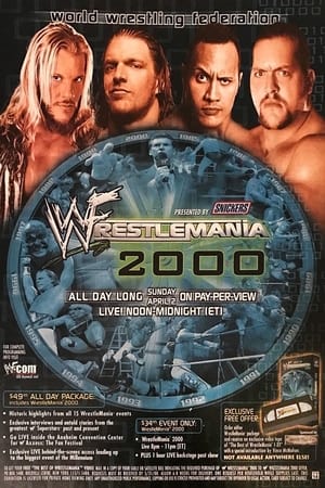 WWE WrestleMania 2000 cover