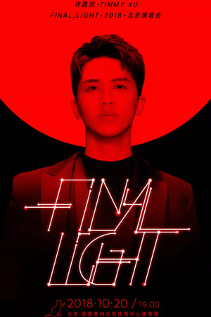 Poster 许魏洲「Final Light」2018 北京演唱会 2018