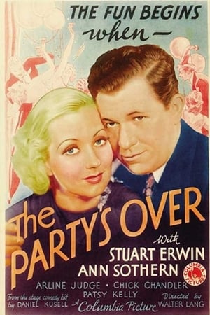 Poster The Party's Over (1934)