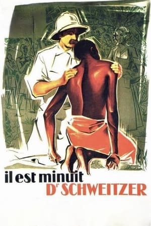 Poster Il est minuit, docteur Schweitzer 1952