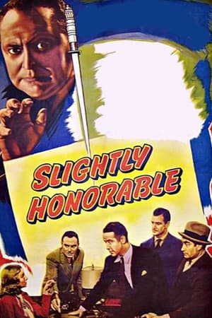 Poster Slightly Honorable (1939)