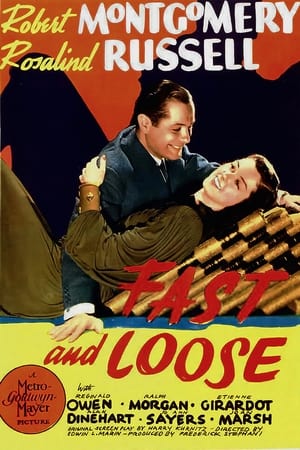 Poster Fast and Loose (1939)