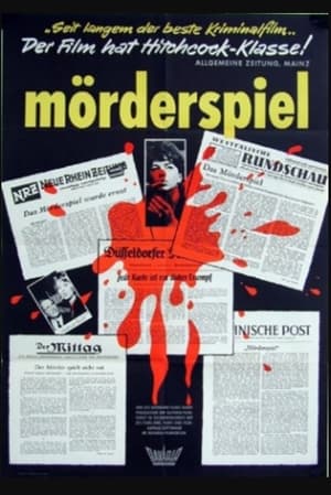 Poster Mörderspiel 1961