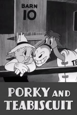 Poster Porky prend un thé biscuit 1939