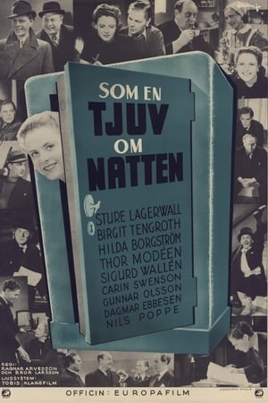Poster ...som en tjuv om natten 1940
