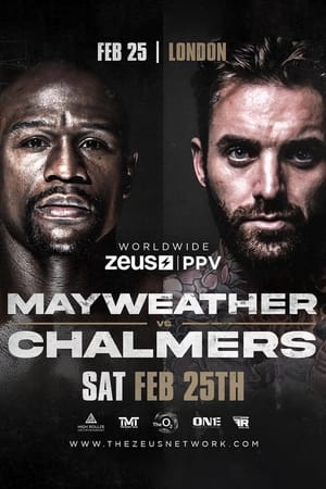 Poster Floyd Mayweather Jr. vs. Aaron Chalmers 2023
